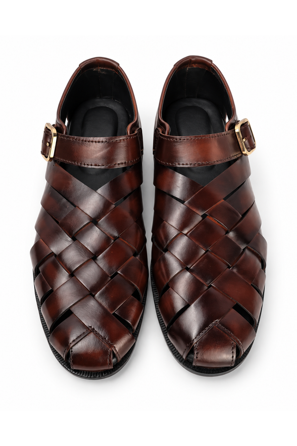 Premium woven leather