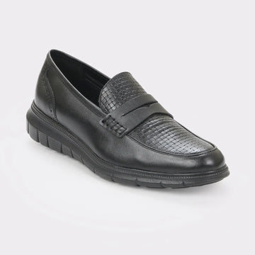 Textured Loafers